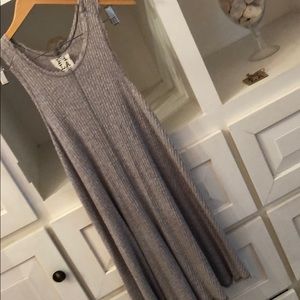 Lightweight gray/taupe knit dress